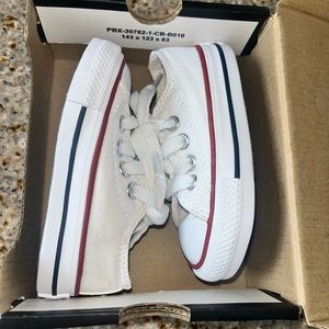 Baby White Converse
